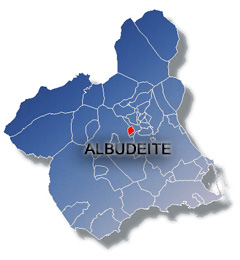 Localización del municipio de Albudeite